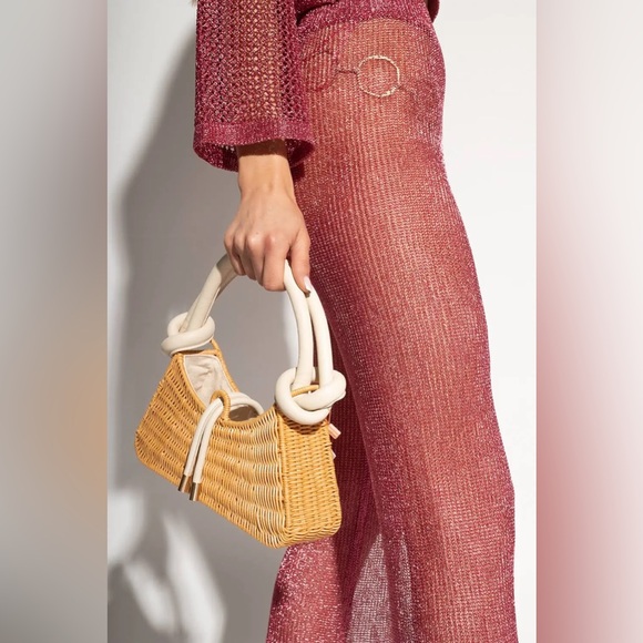 Cult Gaia Rhea Raffia Shoulder Bag - Picture 2 of 5